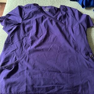 Purple Scrub Top